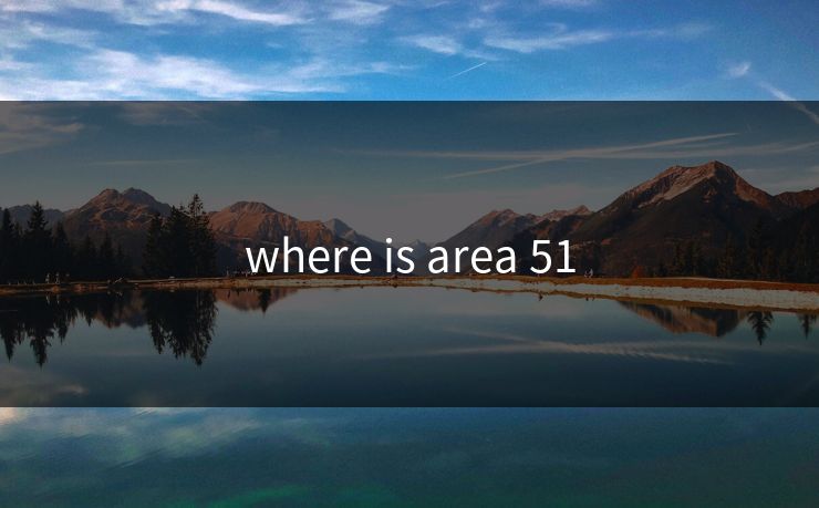 where is area 51 where is area 51