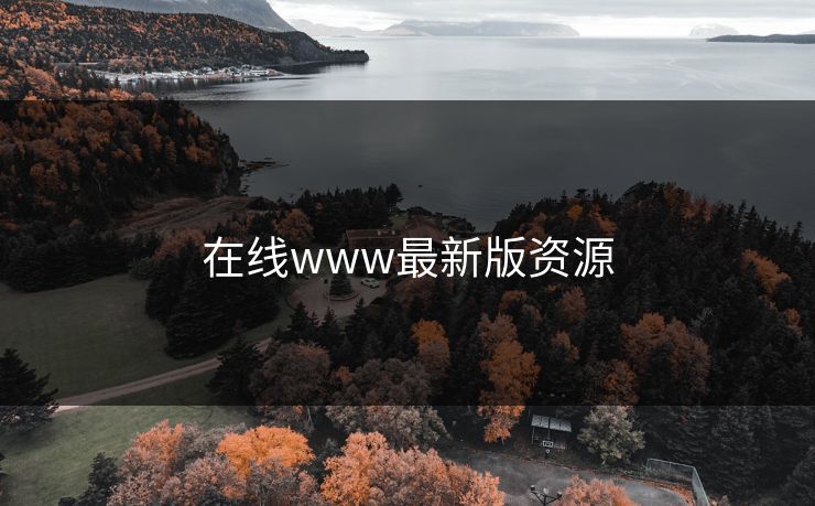 在线www最新版资源